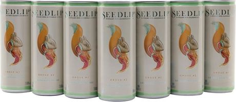 Seedlip Grove and Lemongrass Tonic / Case of 12 Cans