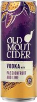 Old Mout Vodka Passionfruit & Lime Cider Cocktail Can 330ml