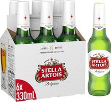 Stella Artois Bottles 6x330ml