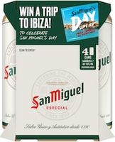 San Miguel Especial Lager Beer Can 4x440ml