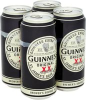 Guinness Original Extra Stout Beer 4x440ml