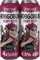 Hobgoblin Ruby Ale Beer Pint Cans