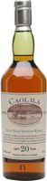 Caol Ila 20 Year Old / 150th Anniversary Islay Single Malt Scotch Whisky