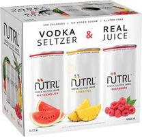 Nutrl Vodka Seltzer Fruit Variety Pack
