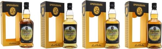 Springbank Local Barley Set / 4 Bottles Campbeltown Whisky