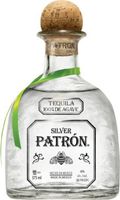 Patron Silver Blanco Tequila Half Bottle