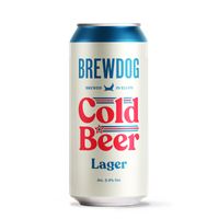 BrewDog Cold Beer Lager (per 440ml Can)