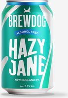 Brewdog Hazy Jane Alcohol Free Hazy IPA (per 330ml can)