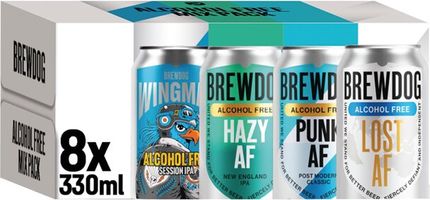 BrewDog Mixed Alcohol Free Cans