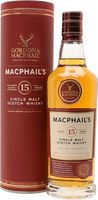 MacPhail's 15 Year Old / Gordon & MacPhail Speyside Whisky