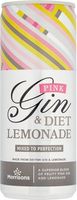Morrisons Pink Gin & Diet Lemonade