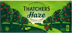 Thatchers Somerset Haze Cloudy Cider 10x440ml