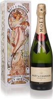 Moet & Chandon Brut Imperial - Mucha Tin 2024...