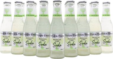 Fever-Tree Mexican Lime Soda / Case of 24 Bottles