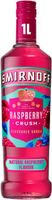 Smirnoff Raspberry Crush Flavoured Vodka 37.5% vol 1L Bottle