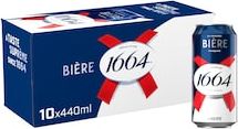1664 Bière Blanc Premium Lager Beer Bottles 10x440ml