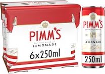 Pimm's & Lemonade 6x250ml