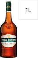 Three Barrels Brandy 1L