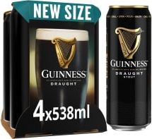 Guinness Draught 4 X 538Ml