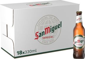 San Miguel Premium Lager Beer 18x330ml