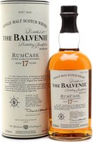 Balvenie 17 Year Old / Rum Cask Finish Speyside Whisky