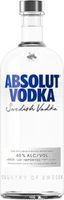 Absolut Blue Original Swedish Vodka 1L