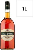 Three Barrels Brandy 1L