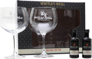 Whitley Neill Small Batch Gin Mini / 2 Glass Gift Set