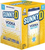 Sunny D Orange Pineapple Vodka Seltzer