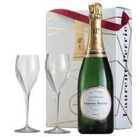 Laurent Perrier La Cuvee (in gift box with 2 glasses)