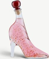 Sparkling 22ct gold flake pink gin 350ml