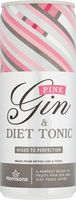 Morrisons Pink Gin & Diet Tonic
