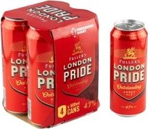 Fuller's London Pride Amber Ale Cans 4x500ml