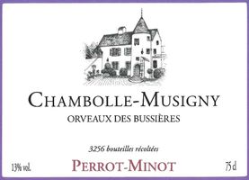 Domaine Perrot-Minot Chambolle-Musigny Orveau Bussieres