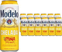Modelo Chelada Pina Picante Beer 12 x