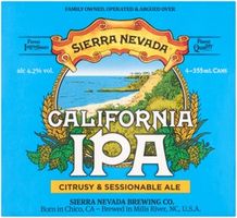 Sierra Nevada California Ipa Cans (Abv 4.2%)