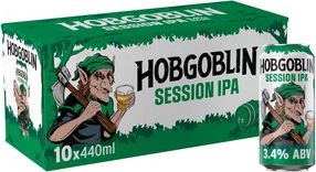 Hobgoblin Session IPA Ale Beer Cans