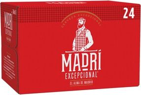 Madri Excepcional Premium Lager Beer