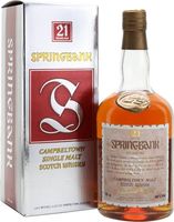 Springbank 21 Year Old / Bot.1980s Campbeltown Whisky