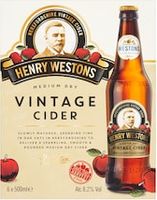 Henry Weston's Medium Dry Vintage Cider 6x500...