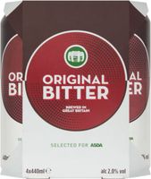 ASDA Original Bitter Ale 4x440ml