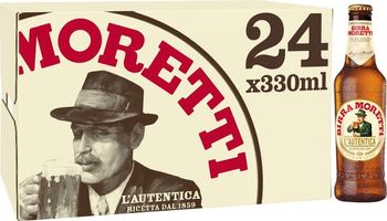 Birra Moretti Premium Lager 24x330ml