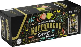 Kopparberg Summer Punch 3.4% 10x330ml Cans