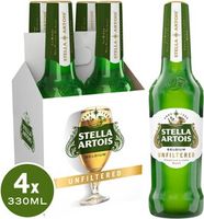 Stella Artois Unfiltered Lager 6x330ml