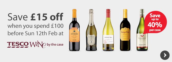 Tesco Wine Voucher