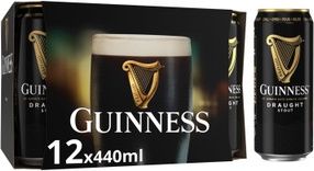 Guinness Draught Stout Beer 4.1% vol Cans 12 ...