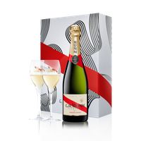 G.H. Mumm Cordon Rouge NV Gift Set with glasses
