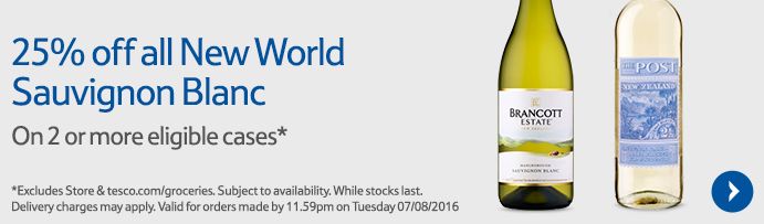 Tesco Wine Offers