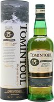 Tomintoul 15 Year Old with a Peaty Tang Single Malt Whisky
