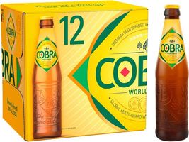 Cobra Premium Lager Beer 12x330ml